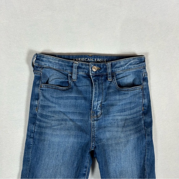 American Eagle Hi Rise Jegging Women’s 4 Short Next Level Stretch High Rise Jean - Picture 2 of 13